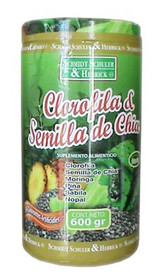 CLOROFILA CON SEMILLA DE CHIA 600 G SCHULER