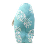 Pineapple Print Beach Rope Tote Bag