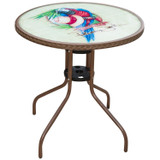 Café Parrot & Hat Bistro Table