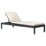 Onyx Chaise Lounge with Cushion