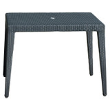Onyx Square Table with Glass