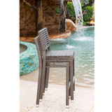 Graphite Stackable Barstool