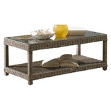 Exuma Coffee Table with Glass