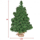 Holiday Season Decor Artificial PVC Christmas Tree-2'