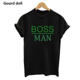 Boss Man and Boss Mini Matching T-Shirt