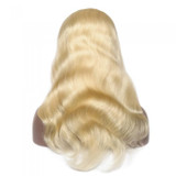 Boujie 14" - 24" 13X6 #613 Blonde Body Wavy Frontal Lace Wig - 150% Density - 100% Human Virgin Hair