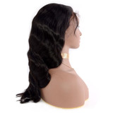 Boujie 10" - 22" Body Wavy Undetectable Transparent Full Lace Wig 150% Density - 100% Human Virgin Hair