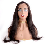 Boujie 10" - 22" Straight Undetectable Transparent Full Lace Wig 150% Density - 100% Human Virgin Hair