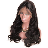 Boujie 14" - 24" Body Wavy Full Lace Wig 150% Density - 100% Human Virgin Hair