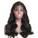 Boujie 14" - 24" Body Wavy Full Lace Wig 150% Density - 100% Human Virgin Hair