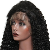 Boujie 14" - 24" Deep Curly Full Lace Wig 150% Density - 100% Human Virgin Hair
