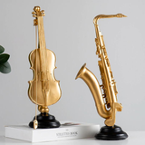 Golden Musical Instrument Ornament