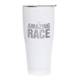 The Amazing Race Logo Laser Engraved SIC Tumbler