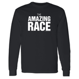 The Amazing Race One Color Logo Adult Long Sleeve T-Shirt