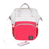 Fashion Mummy Maternity Nappy Backpack Bag Large Capacity Mom Baby Multifunction Outdoor Travel Baby Diaper Bags For Baby Care