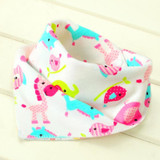 Baby bibs waterproof triangle Cotton Cartoon Child Baberos Bandana bibs babador dribble bibs Newborn slabber Absorbent cloth