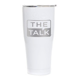 The Talk Logo Laser Engraved SIC Tumbler