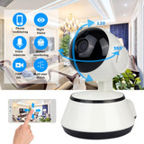Baby Monitor. Portable WiFi IP Camera.  720P HD Wireless Smart Baby Camera. Audio Video Record Surveillance. Home Security Camera.