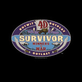 Survivor Season 40 Winners at War Logo Sherpa Blanket