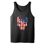 SEAL Team Bravo American Flag Adult Tank Top