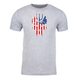 SEAL Team Bravo American Flag Adult Short Sleeve T-Shirt