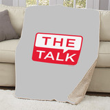 The Talk Logo Sherpa Blanket