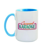 Carpool Karaoke Neon Logo Colored 15 oz Mug
