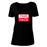 The Talk Logo Women's Relaxed Scoop Neck T-Shirt