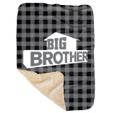 Big Brother Logo Sherpa Blanket