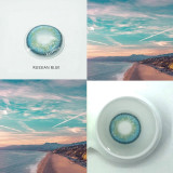 1 Pair  2020 New Russian Girl Colored Contact Lenses Cosmetic  Contacts Lens Eye Color Yearly Use
