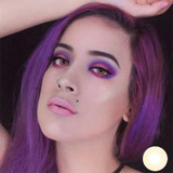 Natural light gray (12 months) contact lenses
