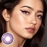 cosplay purple eyes (12 months) contact lenses