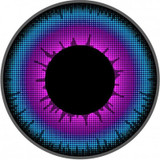 cosplay blue and purple eyes (12 months) contact lenses