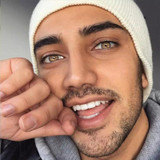 Men's brown (12 months) contact lenses