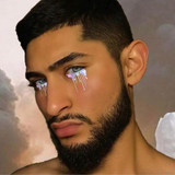 Men's natural light gray (12 months) contact lenses
