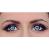 Natural transparent blue (12 months) contact lenses
