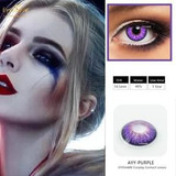 Cosplay purple (12 months) contact lenses