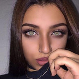 Natural transparent gray (12 months) contact lenses