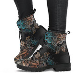 Mandala and Floral Boots
