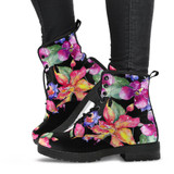 Watercolor Floral Boots