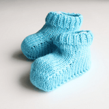 Cotton Candy Baby Booties Knitting Kit