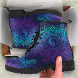 Yin Yang Mandala Boots