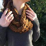 Mountain Mobius Cowl Crochet Pattern