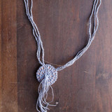 Boho Macrame Necklace Crochet Pattern