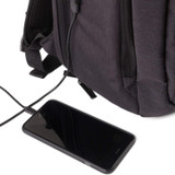 Guard Dog Proshield Smart Black Bulletproof Backpack With Charging Bank