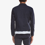 COPPER RIVET NAVY DENIM JACKET