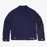 COPPER RIVET NAVY DENIM JACKET