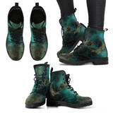 ⚡ 60% OFF! ⚡Green Sun and Moon Handcrafted Boots