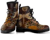 Steampunk Dragonfly Handcrafted Boots