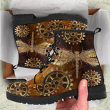 Steampunk Dragonfly Handcrafted Boots